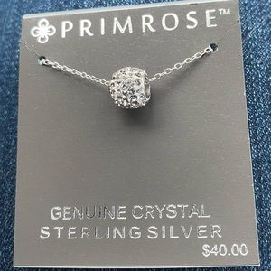 Sterling silver necklace